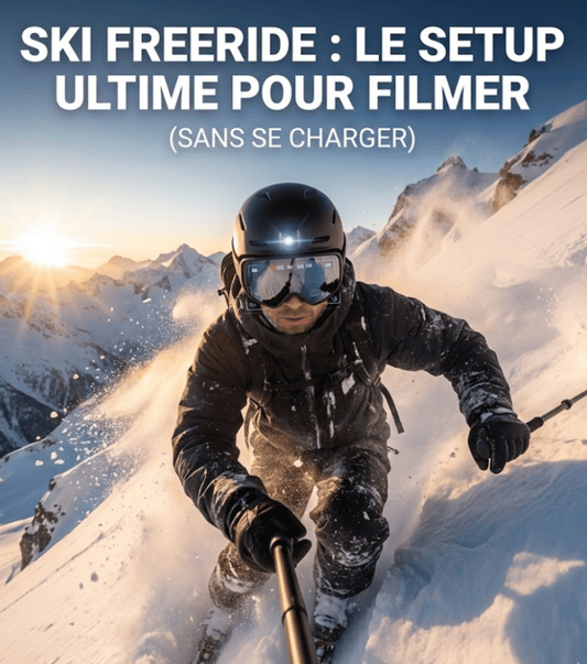Ski freeride : Les outils indispensables pour filmer vos sessions - APEX VISION